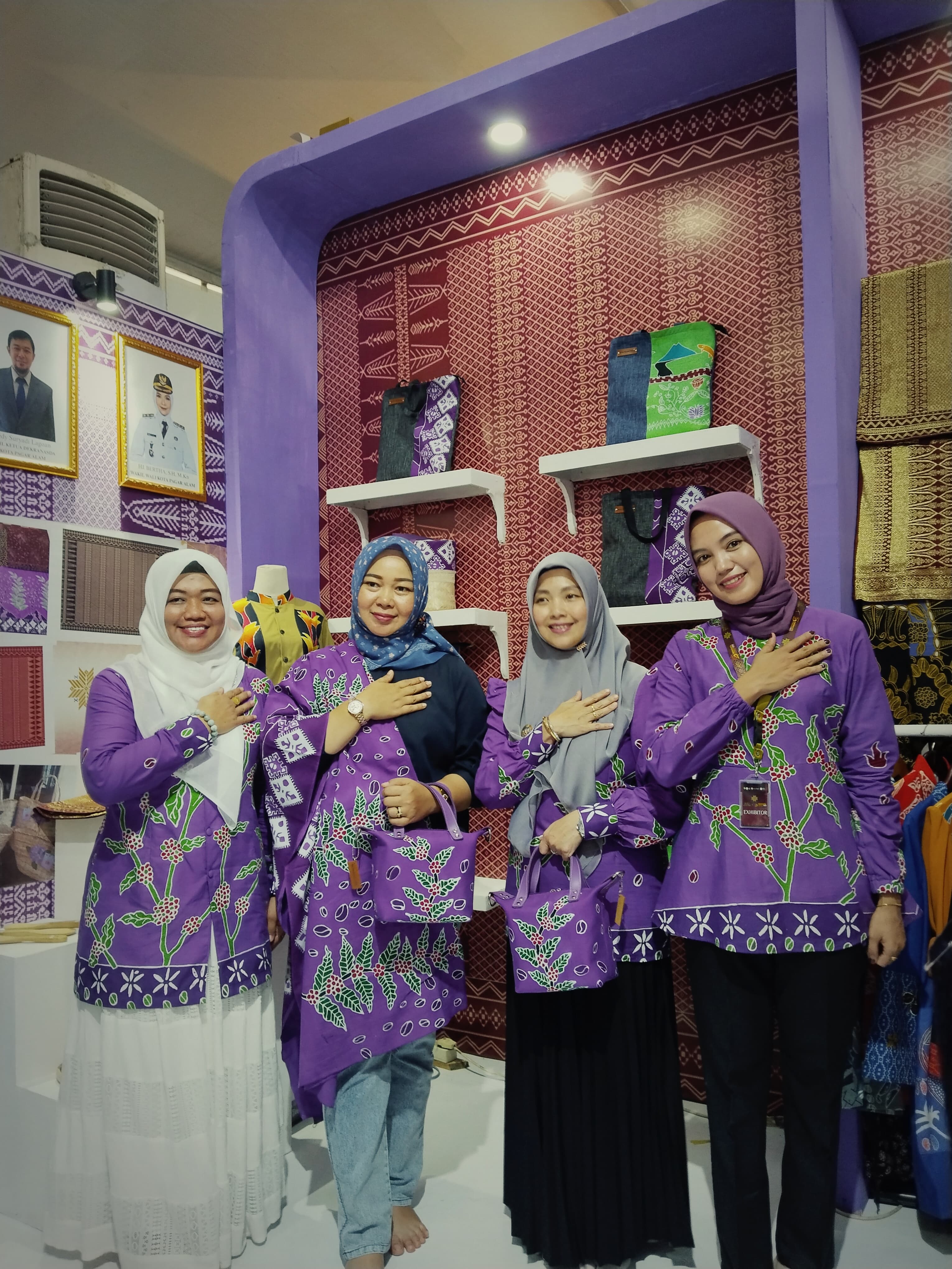 DISPERINDAGKOP & UKM KOTA PAGAR ALAM MERAMAIKAN SRIWIJAYA EXPO 2025