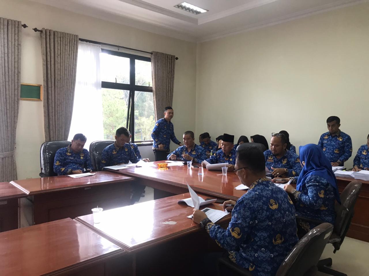 Disperindagkop dan UKM Hadiri Pembahasan RANPERDA APBD Kota Pagar Alam Tahun Anggaran 2026